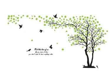 Big size Lovers Tree Acrylic Wall Stickers for Living room