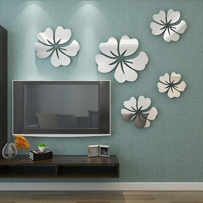 Flower Pattern Wall Sticker