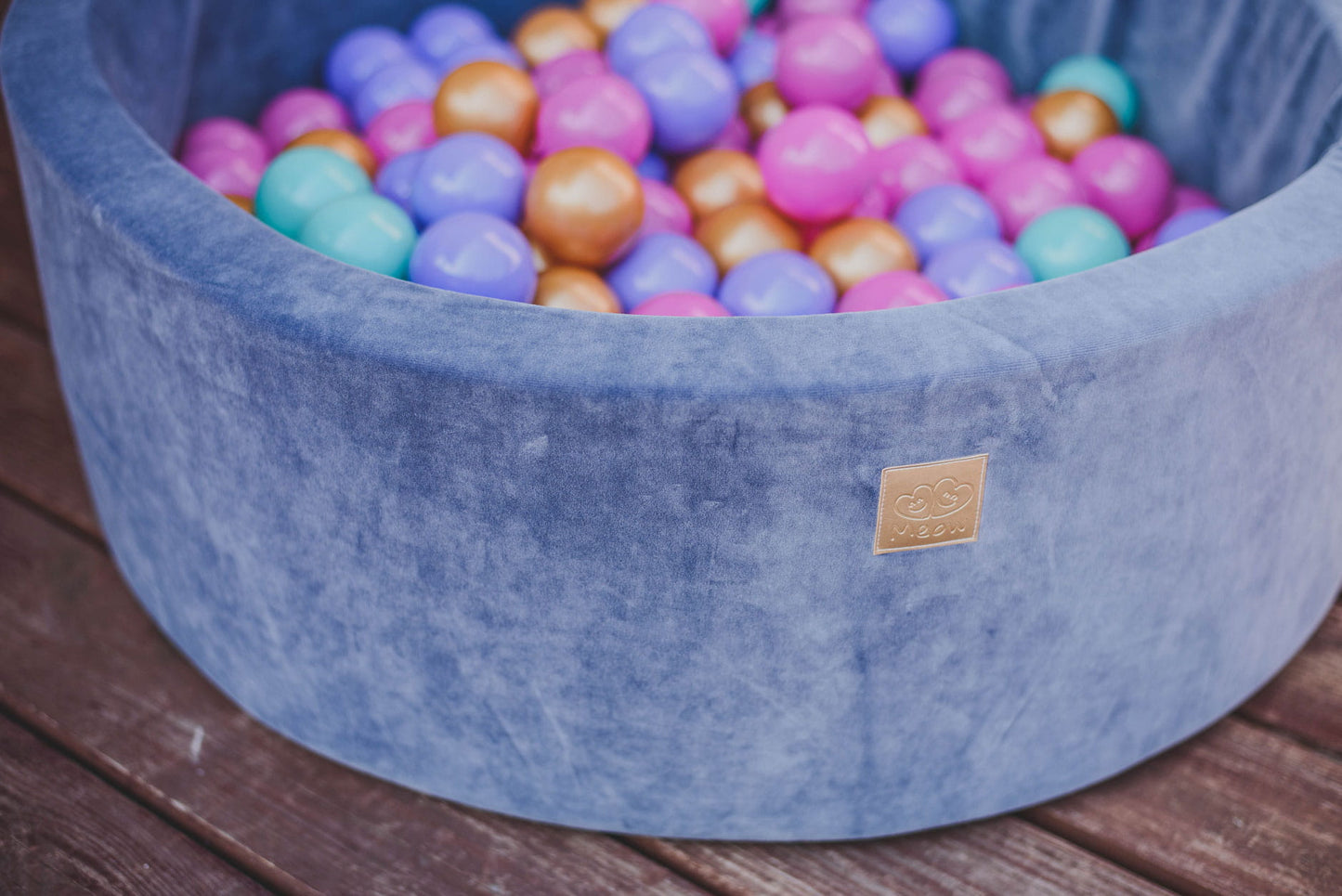 Hand Made Baby Foam Ball Pit 90x90x40cm - Model Flower