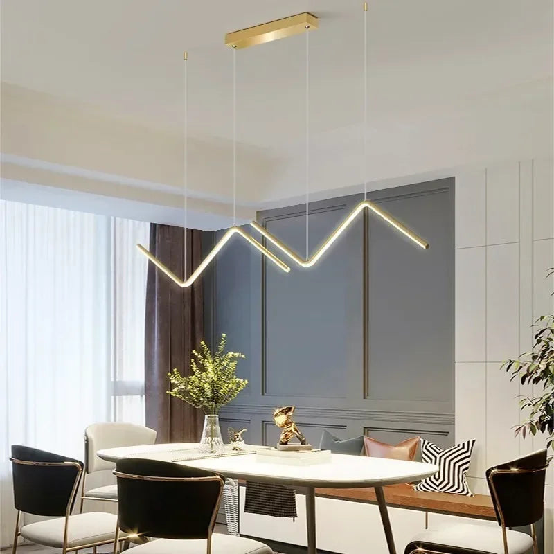 LED Pendant Light Nodic Gold Hanging