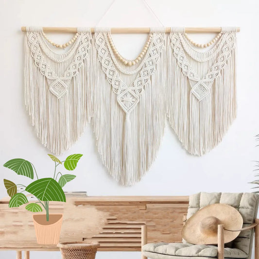 Macrame Handwoven Bohemian Cotton Rope