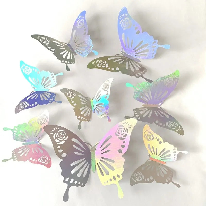 3D Hollow Butterfly Creative Wall Sticker