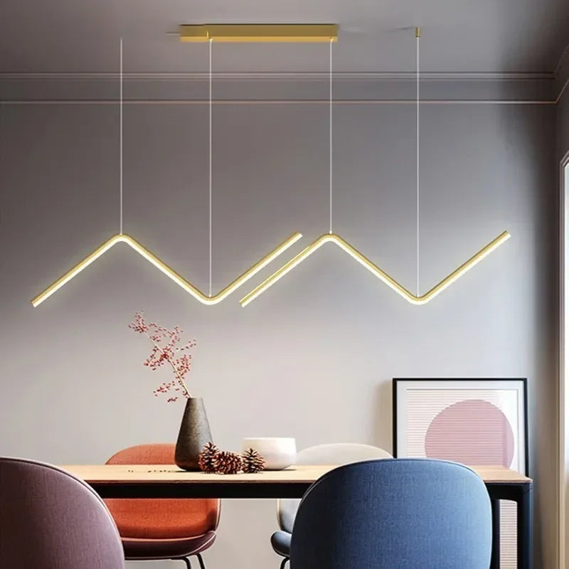 LED Pendant Light Nodic Gold Hanging