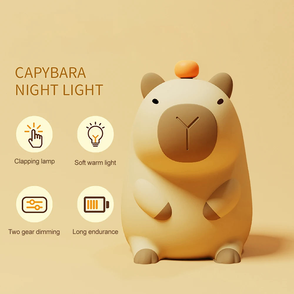 Capybara Glow Night Lamp