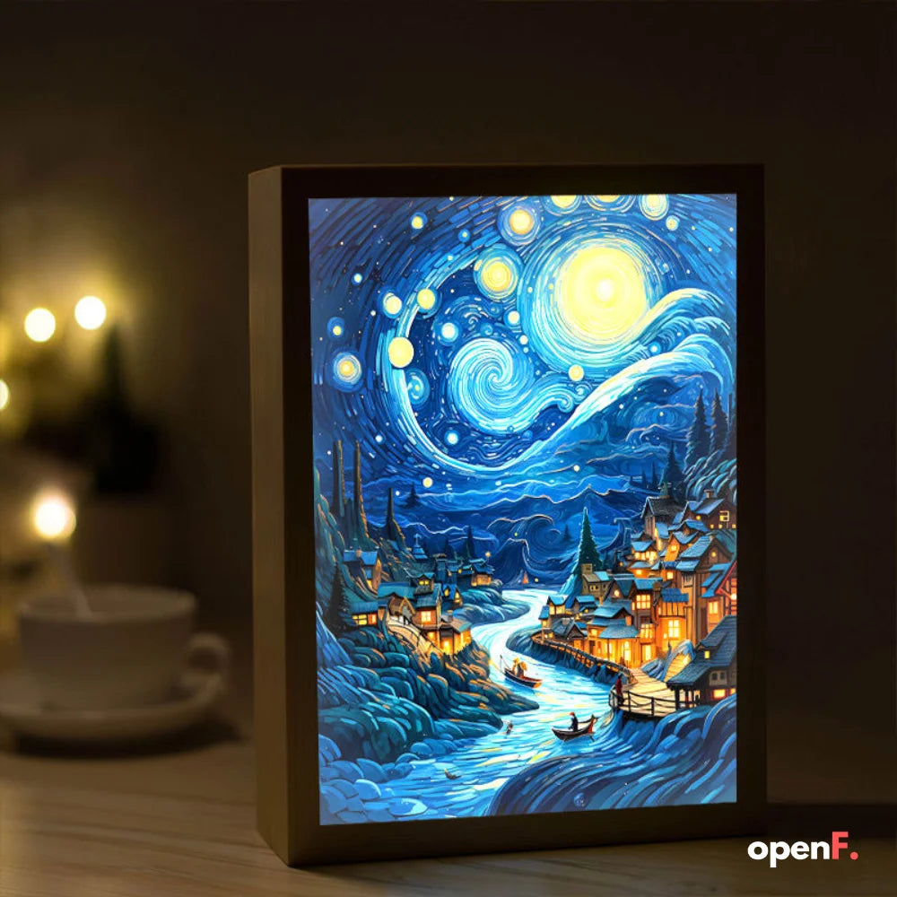 Starry Night Mood Lamp