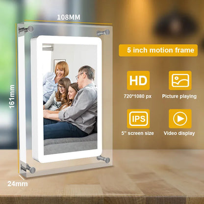 Acrylic Motion Video Frame