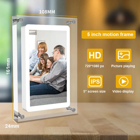 Acrylic Motion Video Frame