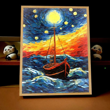 Starry Night Mood Lamp