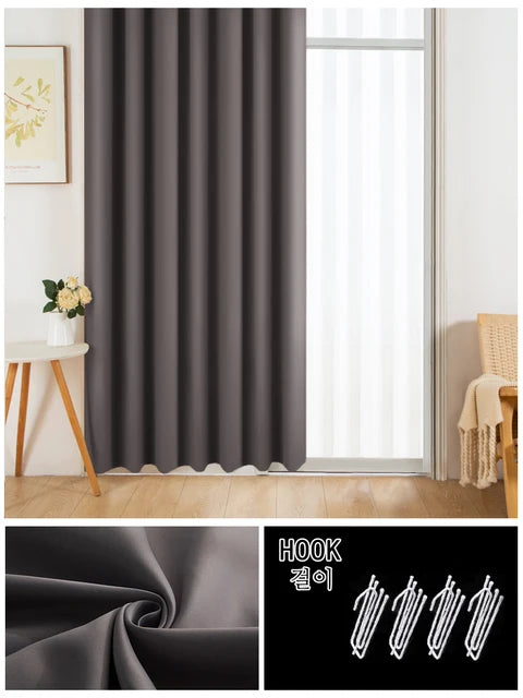 Dark Comfort Blackout Curtains