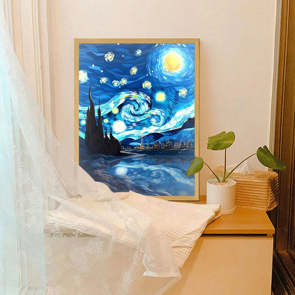 Starry Night Mood Lamp