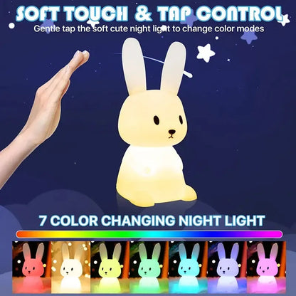 SnuggleBunny: Soothing Nightlight Companion