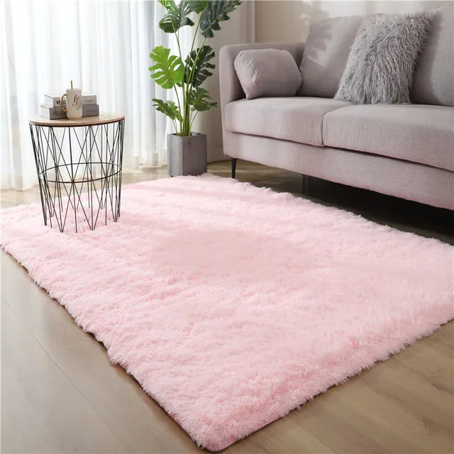 Cozy Luxe Plush Living Space Rug