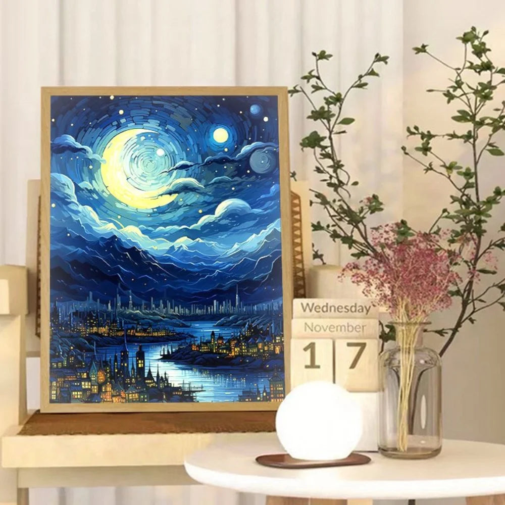 Starry Night Mood Lamp