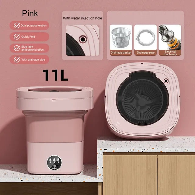 Portable Foldable Mini Washer