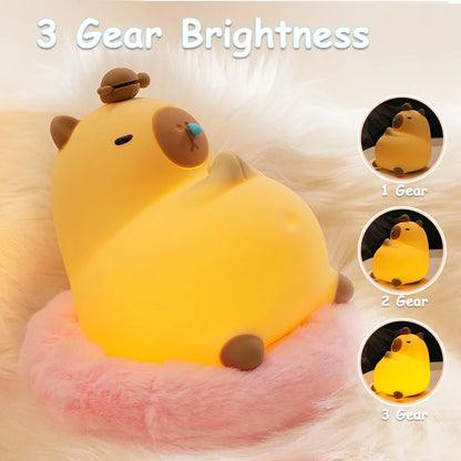 Capybara Glow Night Lamp