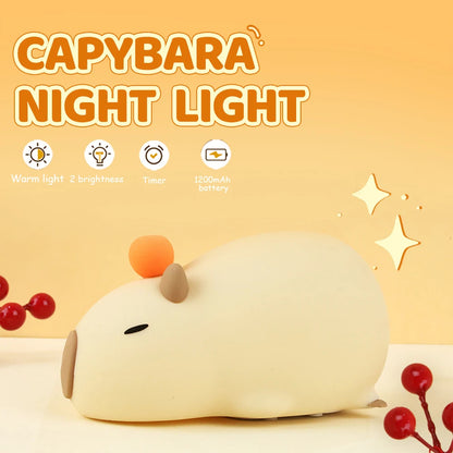 Capybara Glow Night Lamp