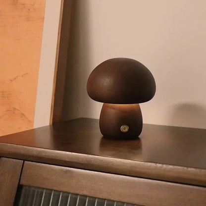 MushroomGlow: Enchanting Touch Night Lamp