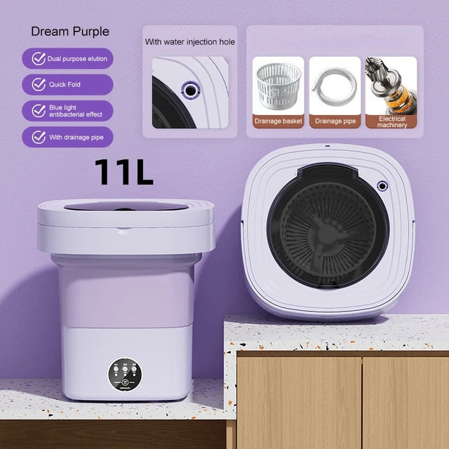 Portable Foldable Mini Washer