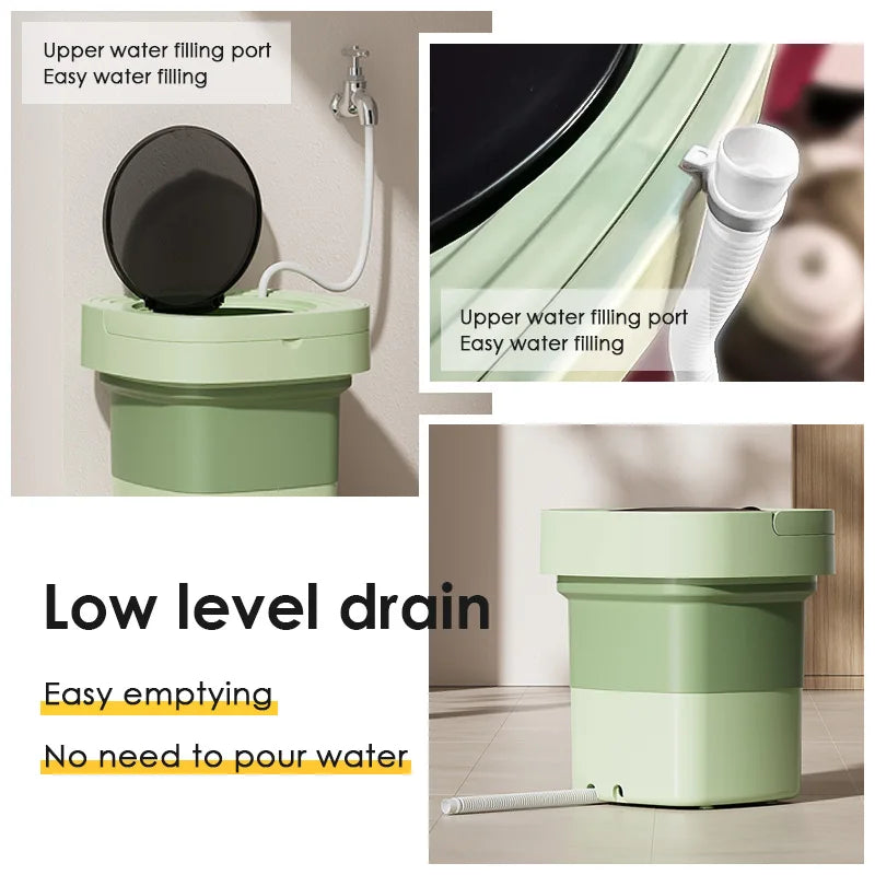 Portable Foldable Mini Washer