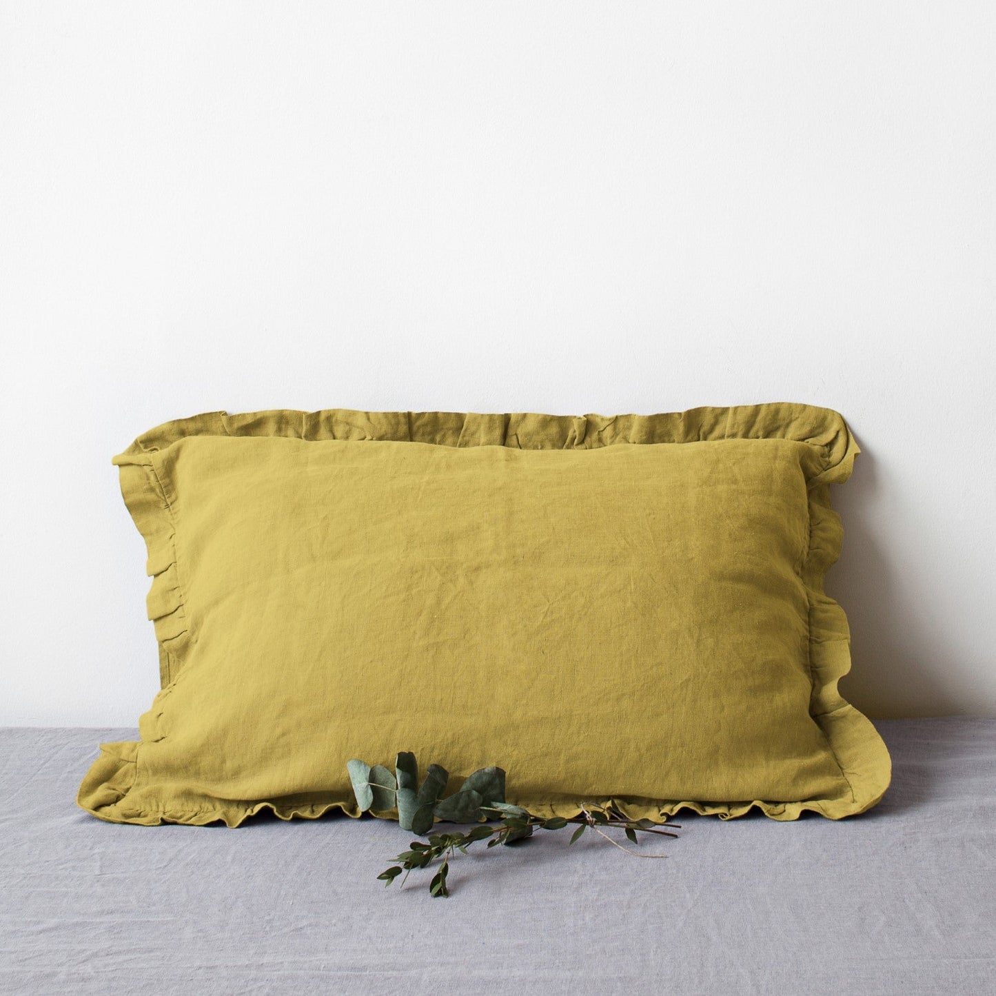 Linen Tales Pillowcase with Frills made in EU