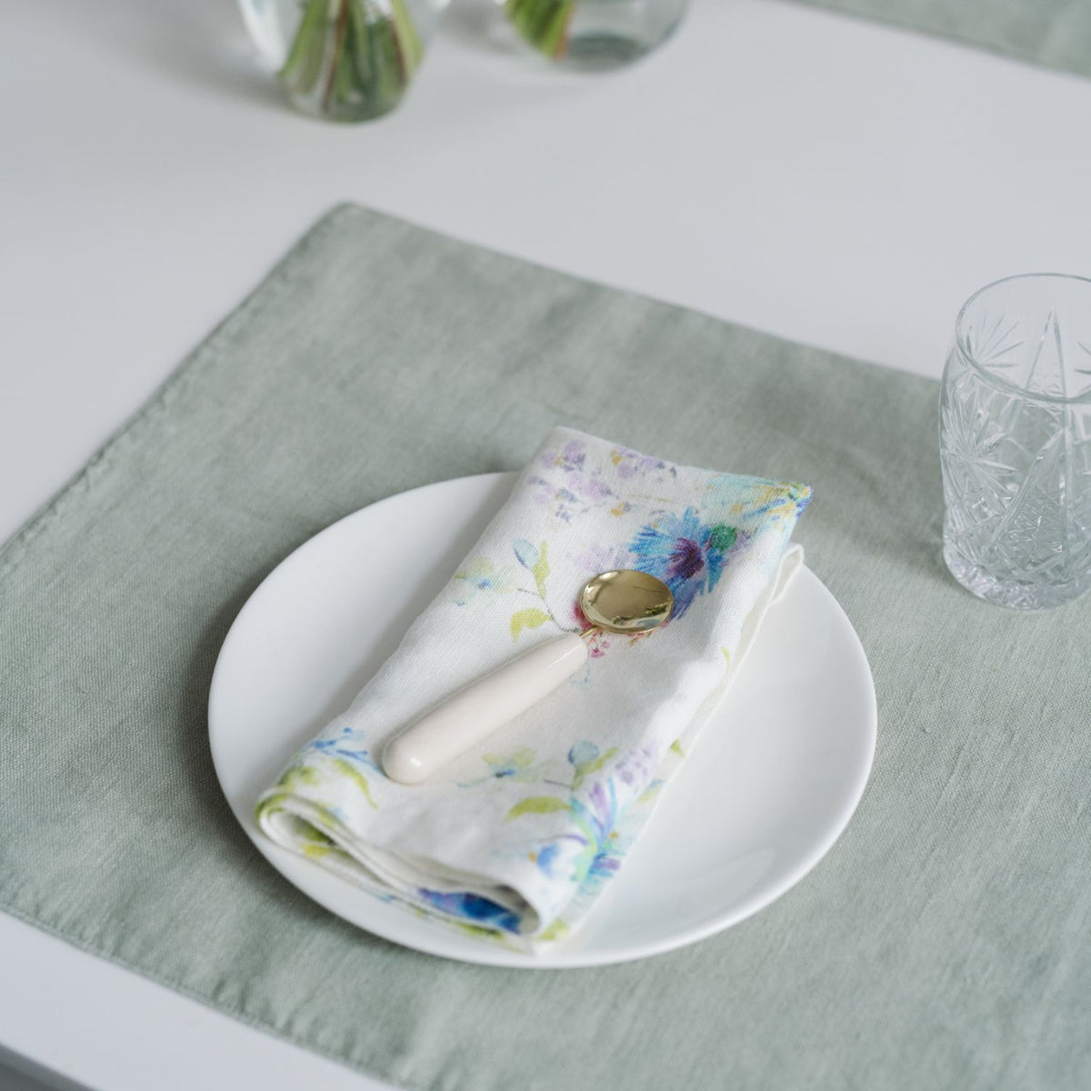 Linen Tales Napkins Set Made in EU