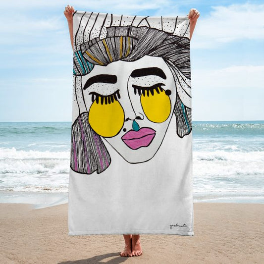 Towel Veronika - White made in EU